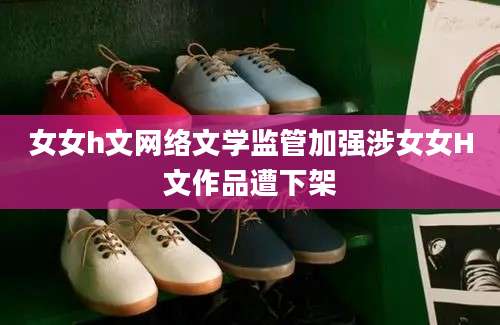 女女h文网络文学监管加强涉女女H文作品遭下架