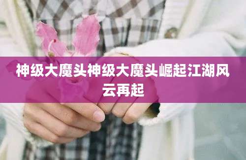 神级大魔头神级大魔头崛起江湖风云再起