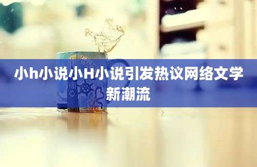 小h小说小H小说引发热议网络文学新潮流