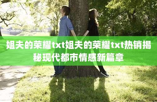 姐夫的荣耀txt姐夫的荣耀txt热销揭秘现代都市情感新篇章