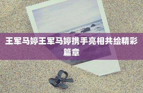 王军马婷王军马婷携手亮相共绘精彩篇章