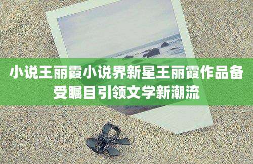 小说王丽霞小说界新星王丽霞作品备受瞩目引领文学新潮流
