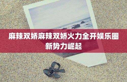 麻辣双娇麻辣双娇火力全开娱乐圈新势力崛起