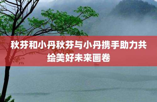 秋芬和小丹秋芬与小丹携手助力共绘美好未来画卷