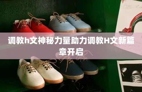 调教h文神秘力量助力调教H文新篇章开启