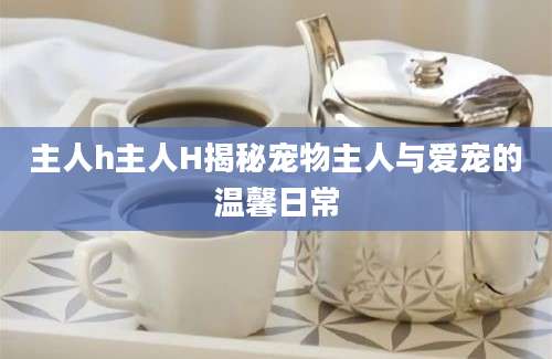 主人h主人H揭秘宠物主人与爱宠的温馨日常