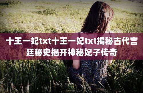 十王一妃txt十王一妃txt揭秘古代宫廷秘史揭开神秘妃子传奇