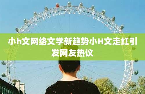 小h文网络文学新趋势小H文走红引发网友热议