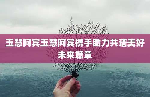 玉慧阿宾玉慧阿宾携手助力共谱美好未来篇章