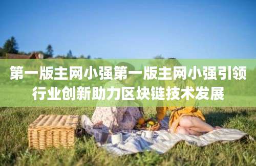 第一版主网小强第一版主网小强引领行业创新助力区块链技术发展