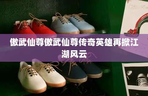 傲武仙尊傲武仙尊传奇英雄再掀江湖风云