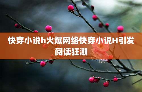 快穿小说h火爆网络快穿小说H引发阅读狂潮