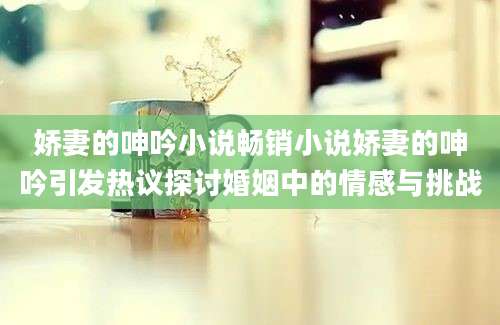 娇妻的呻吟小说畅销小说娇妻的呻吟引发热议探讨婚姻中的情感与挑战