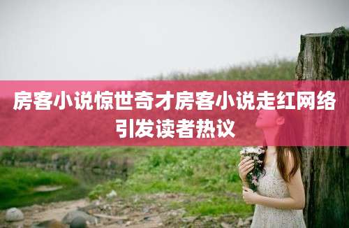 房客小说惊世奇才房客小说走红网络引发读者热议