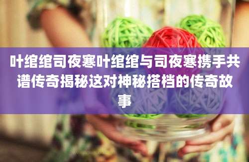 叶绾绾司夜寒叶绾绾与司夜寒携手共谱传奇揭秘这对神秘搭档的传奇故事