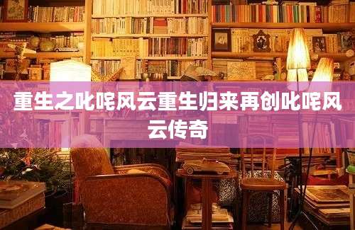 重生之叱咤风云重生归来再创叱咤风云传奇