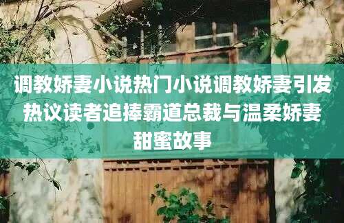 调教娇妻小说热门小说调教娇妻引发热议读者追捧霸道总裁与温柔娇妻甜蜜故事