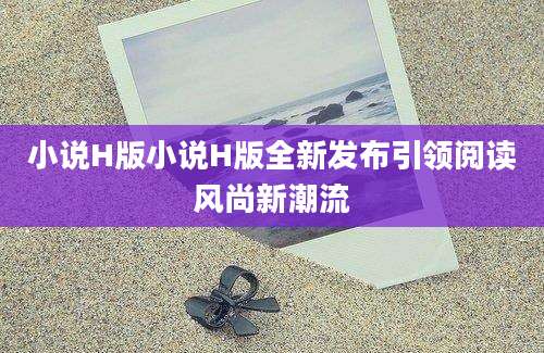 小说H版小说H版全新发布引领阅读风尚新潮流