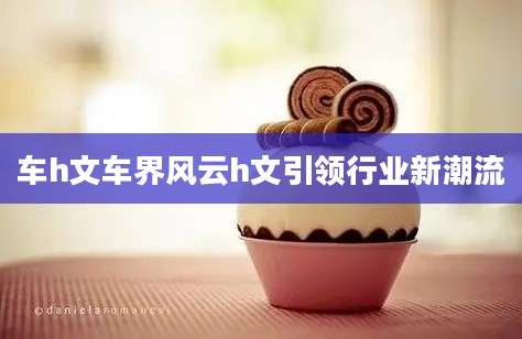 车h文车界风云h文引领行业新潮流