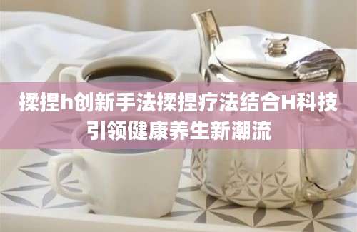 揉捏h创新手法揉捏疗法结合H科技引领健康养生新潮流