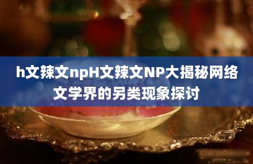 h文辣文npH文辣文NP大揭秘网络文学界的另类现象探讨