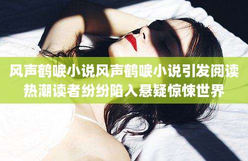 风声鹤唳小说风声鹤唳小说引发阅读热潮读者纷纷陷入悬疑惊悚世界