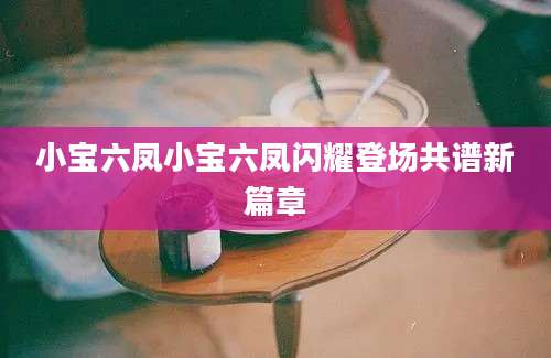 小宝六凤小宝六凤闪耀登场共谱新篇章