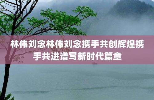 林伟刘念林伟刘念携手共创辉煌携手共进谱写新时代篇章