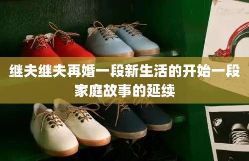继夫继夫再婚一段新生活的开始一段家庭故事的延续