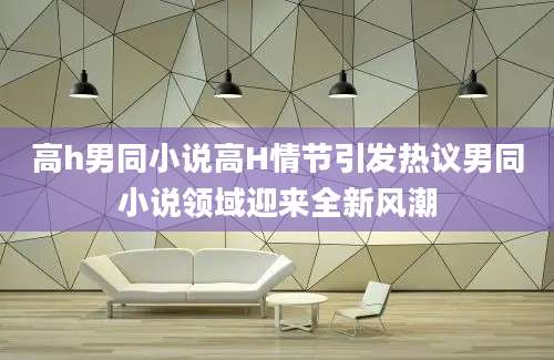 高h男同小说高H情节引发热议男同小说领域迎来全新风潮