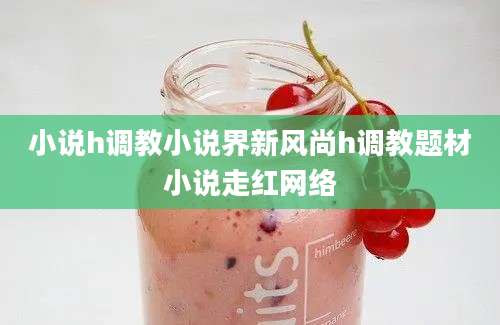 小说h调教小说界新风尚h调教题材小说走红网络