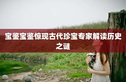 宝鉴宝鉴惊现古代珍宝专家解读历史之谜
