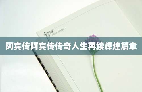 阿宾传阿宾传传奇人生再续辉煌篇章