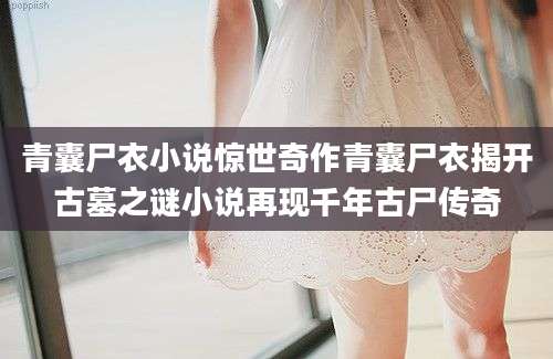 青囊尸衣小说惊世奇作青囊尸衣揭开古墓之谜小说再现千年古尸传奇