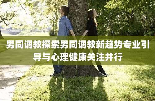 男同调教探索男同调教新趋势专业引导与心理健康关注并行