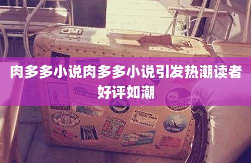 肉多多小说肉多多小说引发热潮读者好评如潮