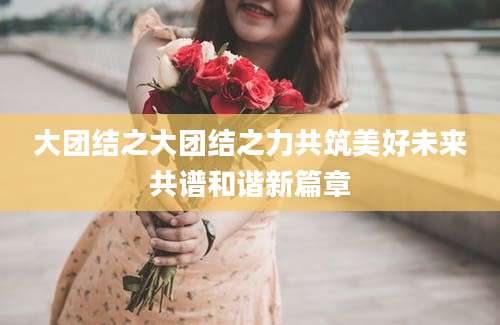 大团结之大团结之力共筑美好未来共谱和谐新篇章