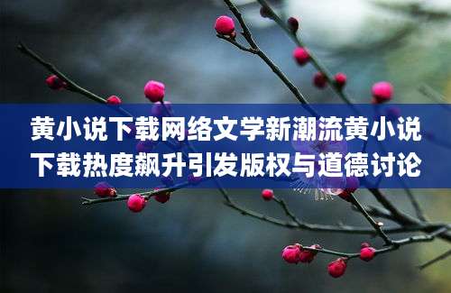 黄小说下载网络文学新潮流黄小说下载热度飙升引发版权与道德讨论