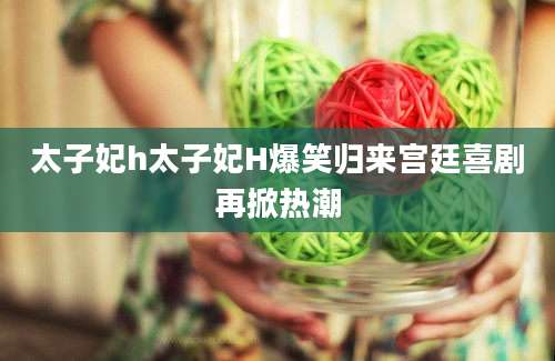 太子妃h太子妃H爆笑归来宫廷喜剧再掀热潮