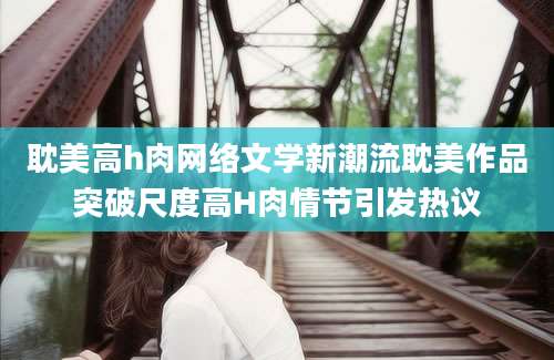 耽美高h肉网络文学新潮流耽美作品突破尺度高H肉情节引发热议