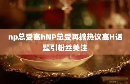 np总受高hNP总受再掀热议高H话题引粉丝关注