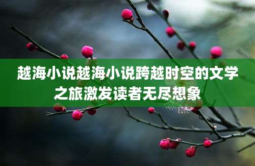 越海小说越海小说跨越时空的文学之旅激发读者无尽想象