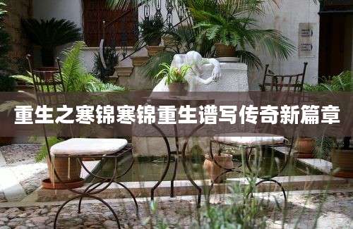 重生之寒锦寒锦重生谱写传奇新篇章